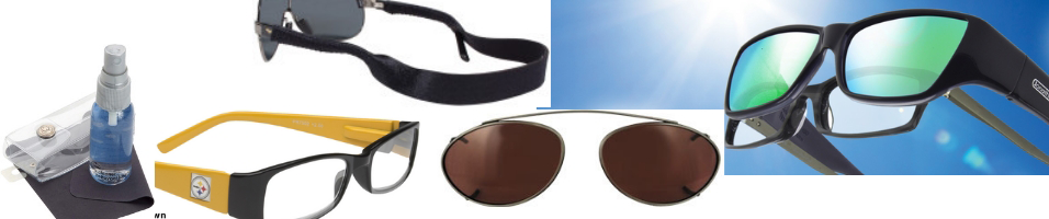 Hilco Accessories (Straps, Fits Over Sunglasses, Reading Glasses, Clip-Ons, and Lens Cleaners)